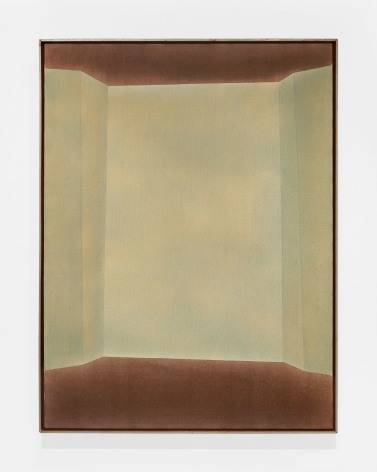 Jane Allensworth, Link-Up Conjoined , 1971 acrylic on canvas 48 x 36 inches