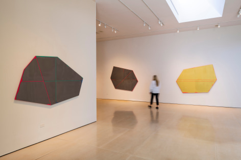 Installation image from David Row: Object/Image at McClain Gallery, 2024