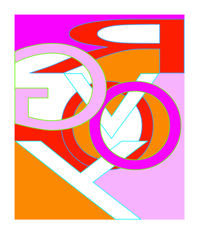 Aaron Parazette Groovy, 2025 inkjet print on paper 32 x 28 inches Edition of 5