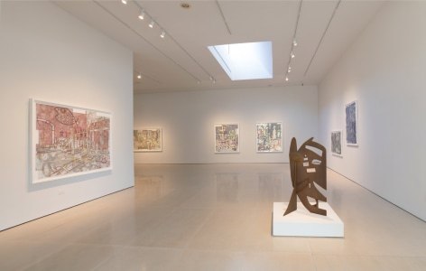 Installation image from Bo Joseph: Holding Spaces at McClain Gallery, 2023