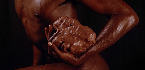 Detail of Brandon (holding clay), 2020