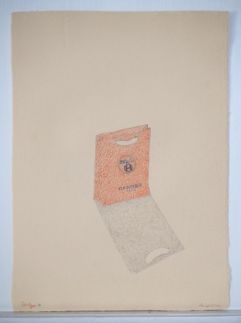 Jonathan Seliger  Shadow with Hole, 2019  pencil and graphite  14 1/4 x 10 1/4 inches