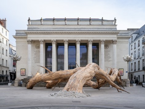 Henrique Oliveira, Fitzcarraldo's Dream, Le Voyage &agrave; Nantes 2024, Nantes, France