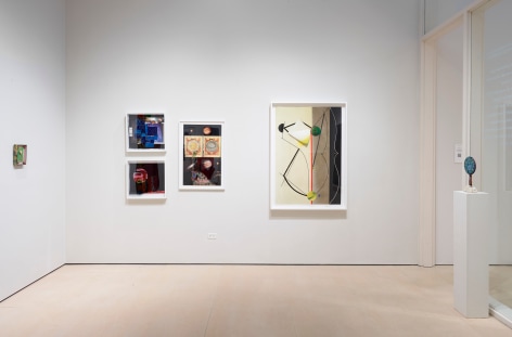 Installation view of Strangeness, Tone, Translucency, McClain Gallery, April 2024