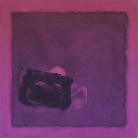 Cleve Gray,  Conjunction #199, 1976,  acrylic on canvas,  60 x 60 inches