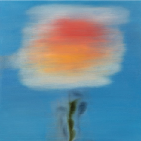 Ross Bleckner Face To The Sun II, 2024 Archival pigment inks on Innova Etching Cotton Rag 315 gsm fine art paper 42 x 42 inches Edition no. 9 of 30