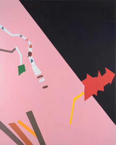 Dorothy Hood  Psychic Landscape II, 1985  oil on canvas  119 1/8 x 95 3/4 inches