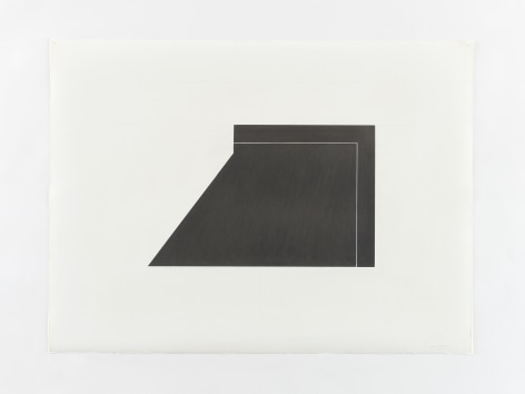 Ted Stamm  78-W-2E (Wooster), 1978  graphite on paper  paper: 22 1/4 x 29 7/8 inches  frame: 24 5/8 x 32 1/8 inches