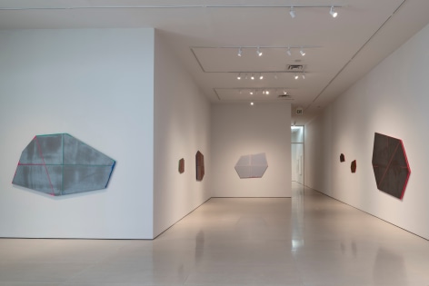 Installation image from David Row: Object/Image at McClain Gallery, 2024