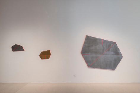 Installation image from David Row: Object/Image at McClain Gallery, 2024