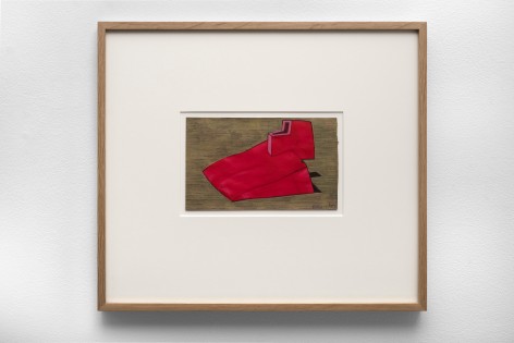 Ken Price Untitled, 1987 signed and dated lower right watercolor, colored pencil, and ink on paper 4 5/8 x 7 &frac34; inches