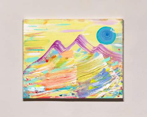 Brendan Cass Almighty Mountain (Healing Place), 2021 acrylic on canvas 24 x 30 inches