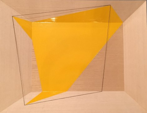 Geometric Spill Yellow