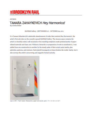 Tamara Zahaykevich: Hey Harmonica!