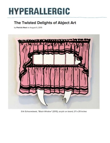 The Twisted Delights of Abject Art