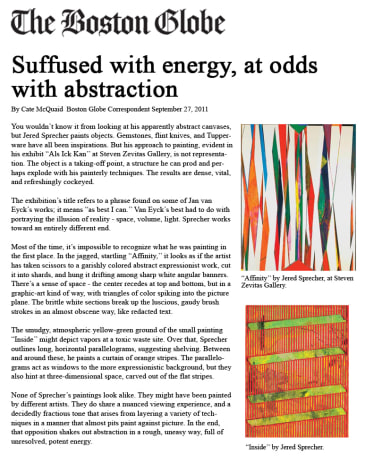 Suffused with Energy, at Odds with Abstraction