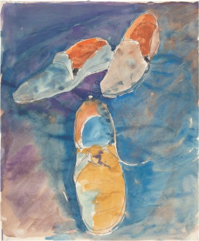 drawing of shoes