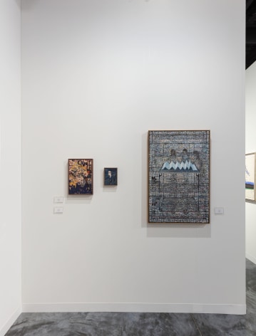 installation view of Art Basel Miami booth