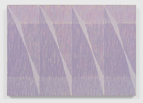 horizontal purple abstract painting