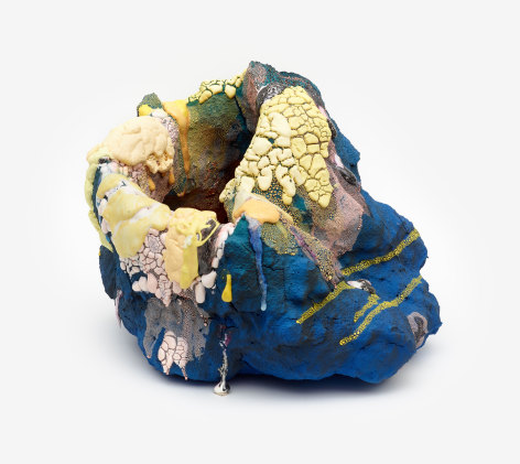 Sagan,&nbsp;2018 Stoneware, glaze, glass fragments