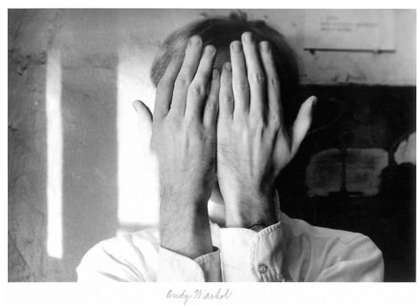 Duane Michals Andy Warhol, 1972