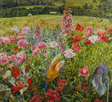 Pinwheels and Poppies, 1990