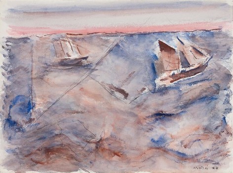 Two Boats and Red Sea, 1944