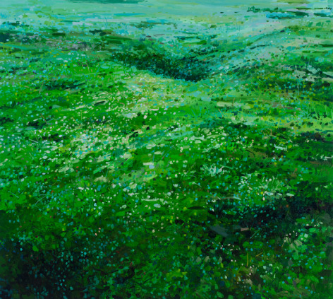 Claire Sherman, Moss and Grass, 2017