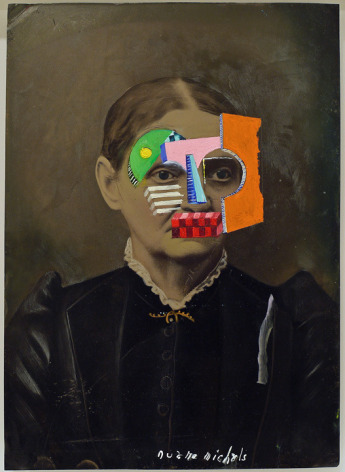 Duane Michals, Nora Barnacle, 2012 .Tintype with hand-applied oil paint, 14 x 10 inches