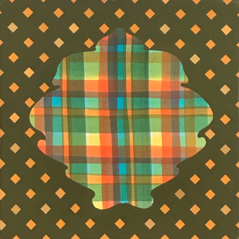 Untitled (649), 2001 Acrylic on canvas 24 x 24 inches