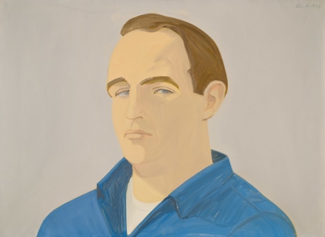 Alex Katz Portrait of Al Held, 1963 Oil on linen 35 x 48 inches