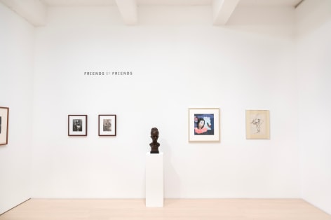 Installation view of Friends of Friends