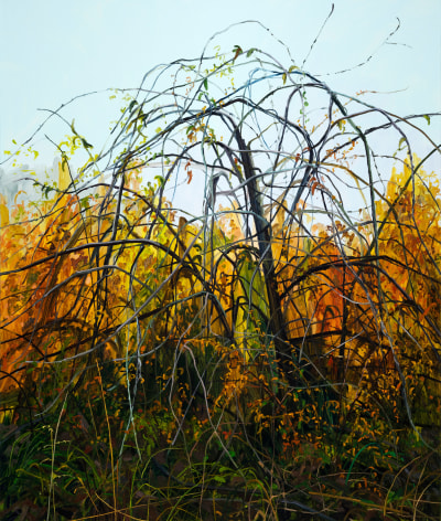 Vines, 2021 Oil on canvas 78 x 66 inches