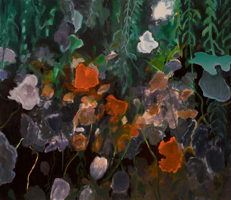 Dutch Meadow, 2024 Oil on linen 52 x 60 inches