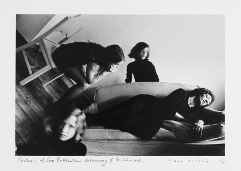 Portrait of Eva Rubinstein Dreaming of Her Children, 1972 Gelatin silver print 4 3/4 x 7 inches (image); 8 x 10 inches (paper) Edition 2/25