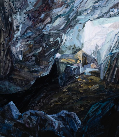 Cave, 2023 Oil on canvas 60 x 52 inches