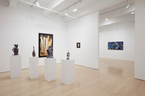 Installation view of ASKEW