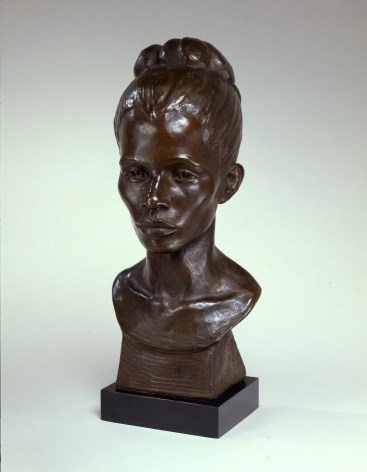 Augusta Savage Gwendolyn Knight, 1934-35, cast 2001 Bronze 17 1/2 x 8 x 8 inches