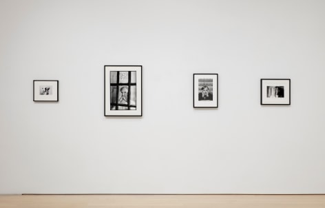 Installation view of Magritte + Warhol by Duane Michals