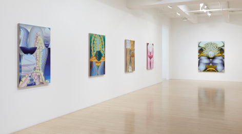 Installation view of Theresa Daddezio: Bloom