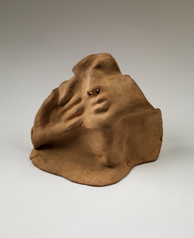 Head and Hand, c. 1979 Ceramic 12 x 16 x 9 inches