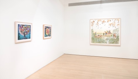 Installation view of Who is There?