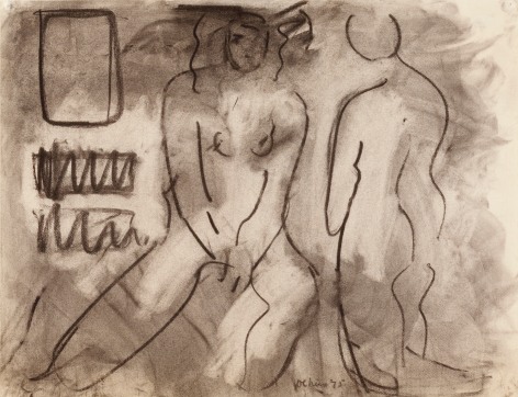 Two Figures, n.d.