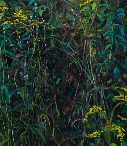 Wildflowers, 2023. Oil on canvas, 30 x 26 inches