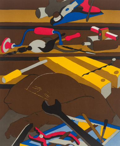 Tools, 1977 Lithograph on Rives BFK paper