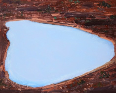 Pool, 2016, Oil on panel