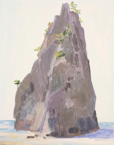Island, 2016, Oil on panel