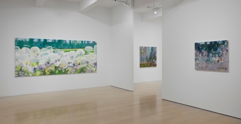 Installation view of Eric Aho: Wild Meadow