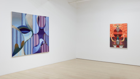 Installation view of Theresa Daddezio: Bloom