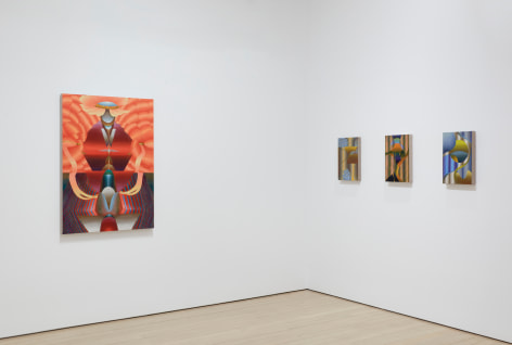 Installation view of Theresa Daddezio: Bloom